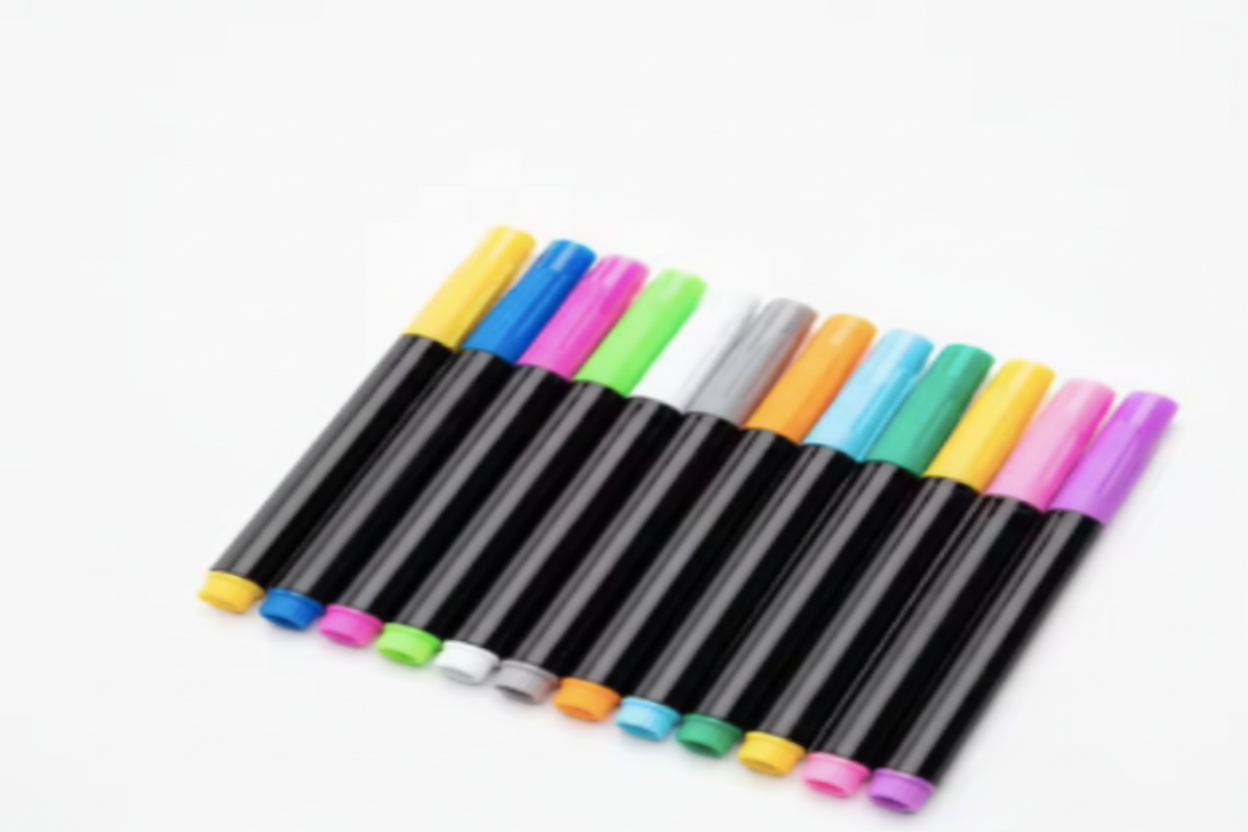 Stylo lumineux LED effaçable 12 couleurs